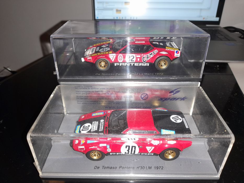 Spark 1/43 De Tomaso Pantera Le Mans 1972