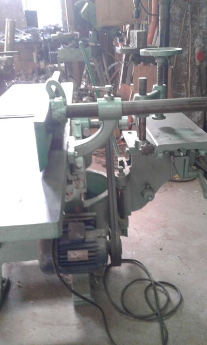 Garlopa  Mida  com furadora  Maquinas de carpintaria