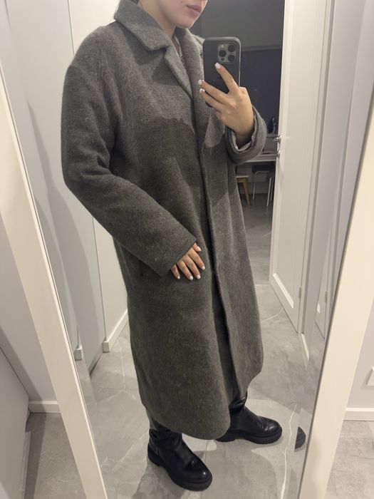 Пальто шерстяне зимове тепле