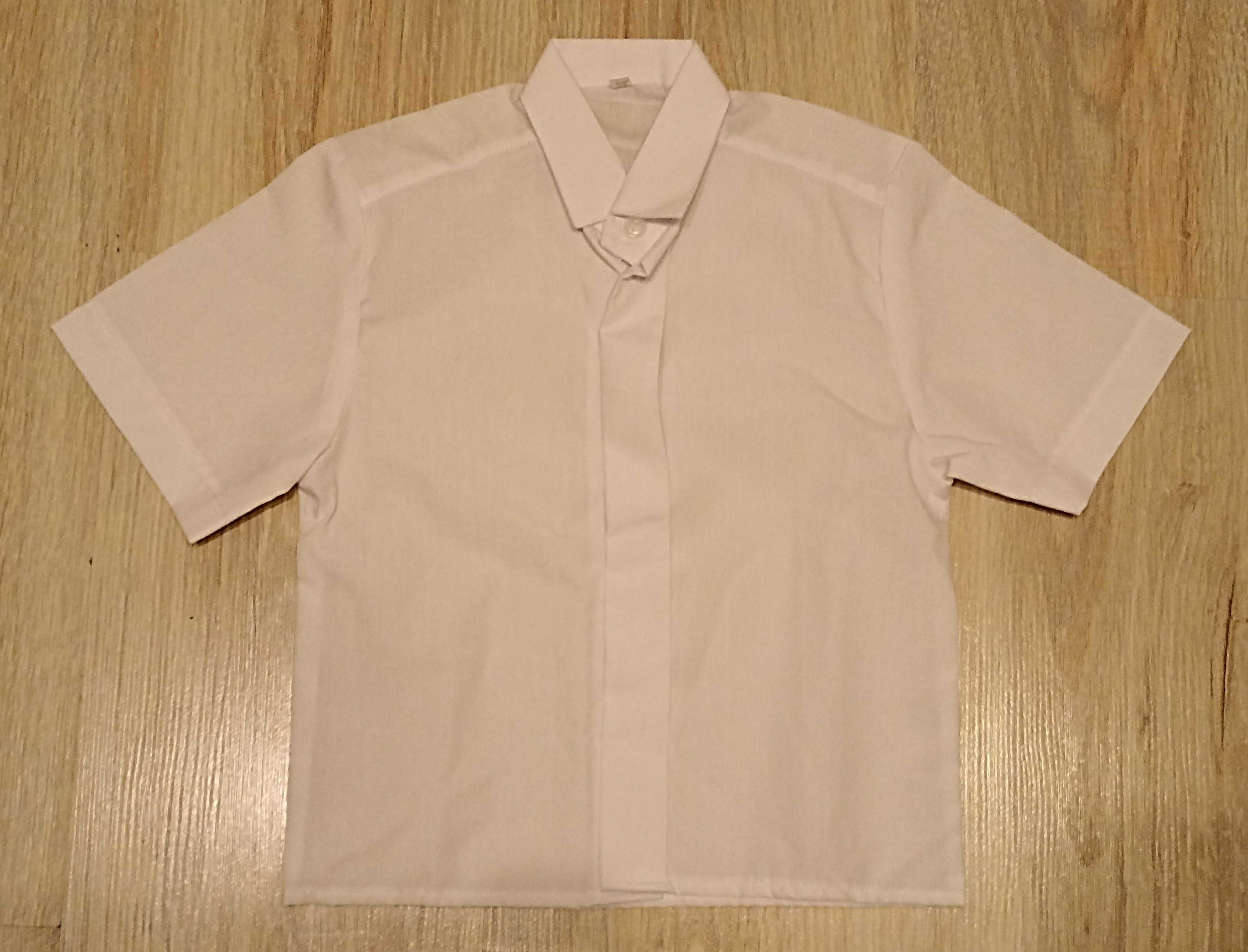 Nowa koszula biała dla chłopca - rozmiar 98