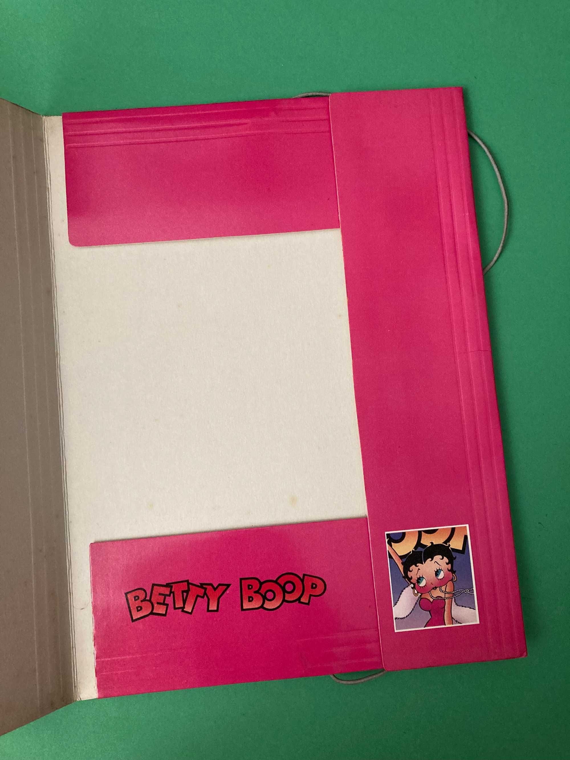 Capa Escolar de Elásticos da Betty Boop Anos 80 Ambar