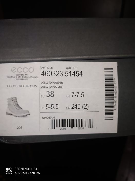 Ecco 38 ботинки жіночі зимові черевики сапоги взуття ессо