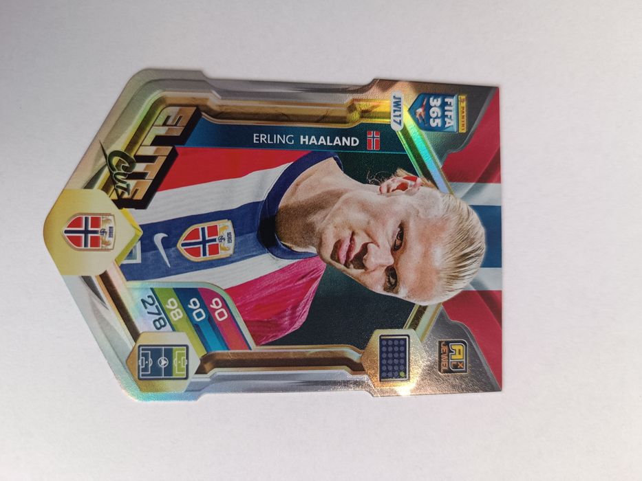 Karta piłkarska Jewel 17 Elite Cut Erling Haaland - Adrenalyn 2026