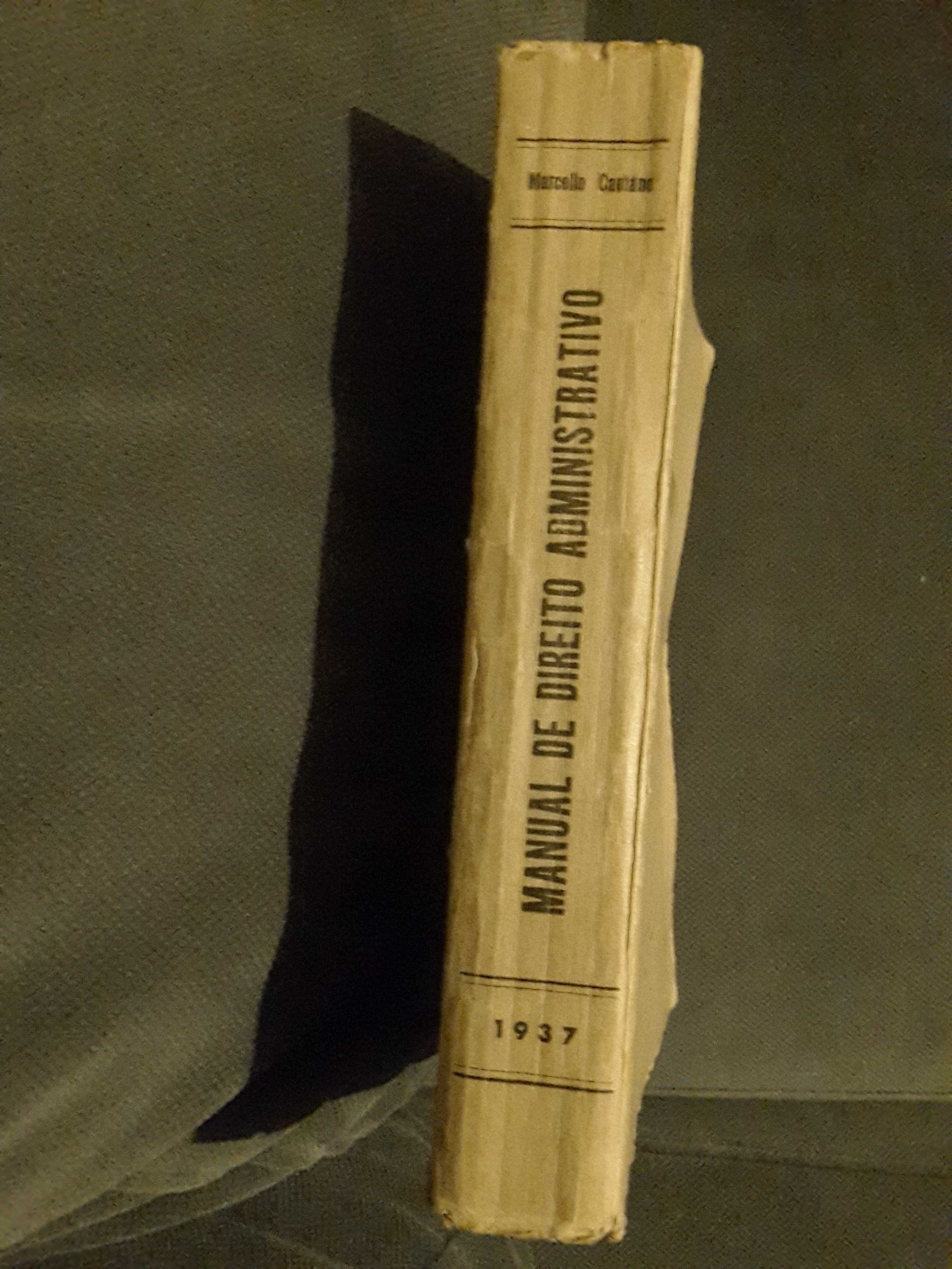 Marcello Caetano - Manual de Direito Administrativo (1937)
