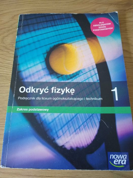 Odkryć fizykę 1 ZP Nowa Era