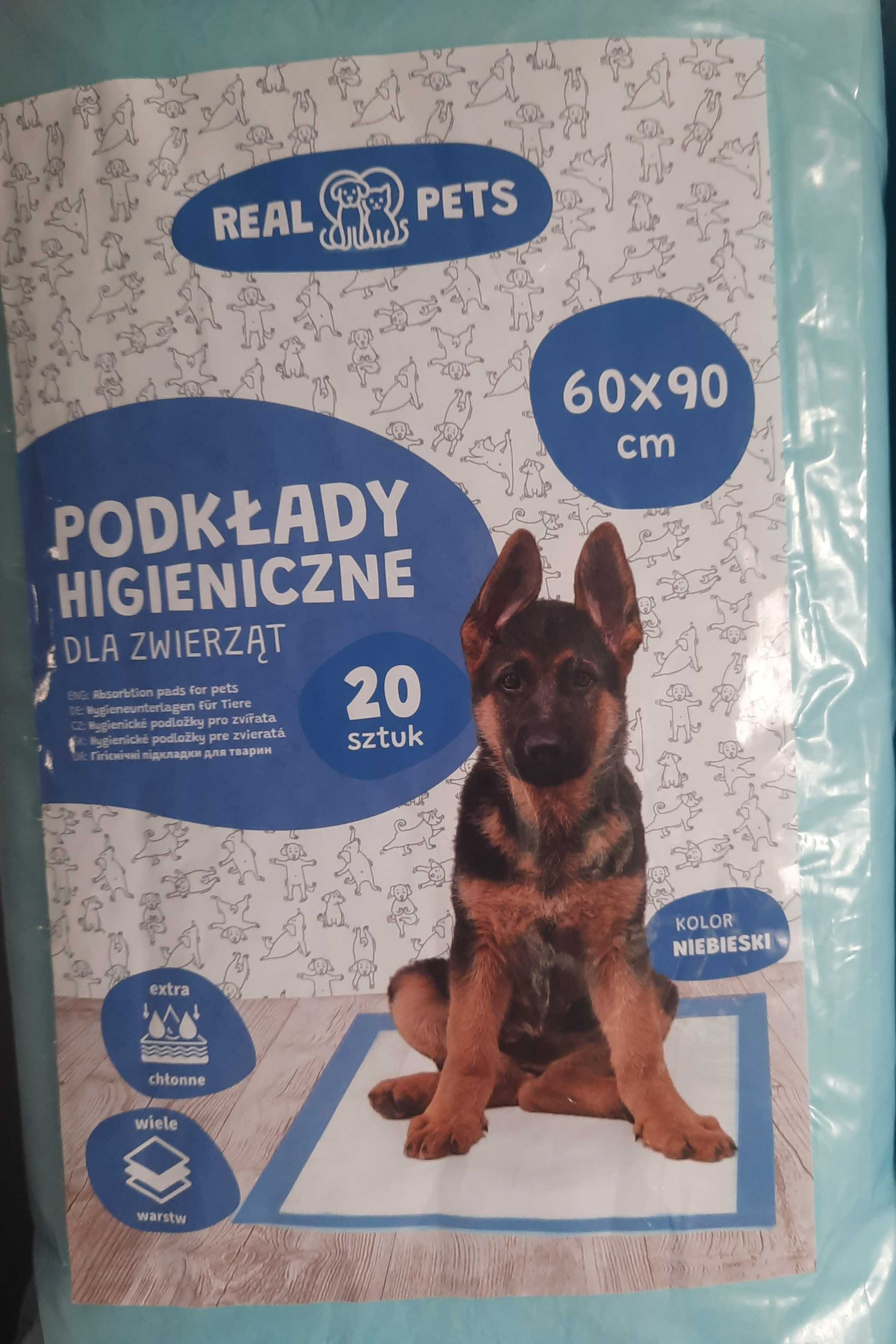 Podkłady maty higieniczne 60x90 cm 120 sztuk Wysyłka