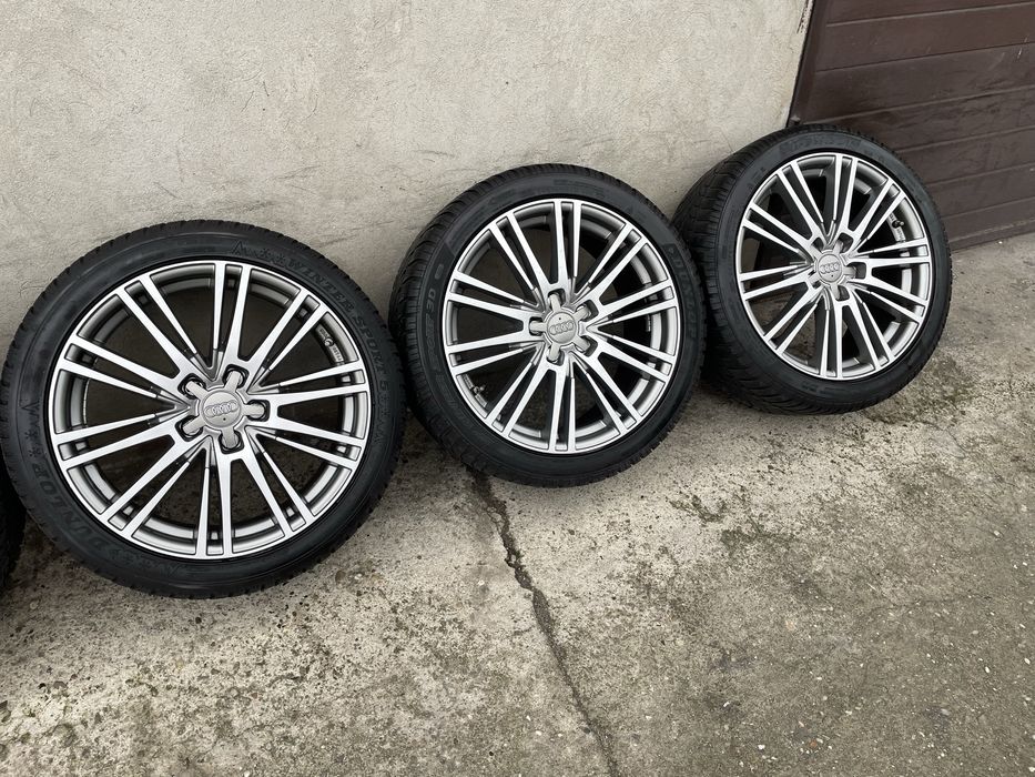 (7)Koła, Felgi 5x112 18” Germany, Audi, Zimowe