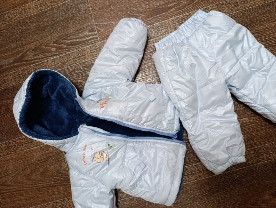 Комбинезон костюм  зима 74 9м