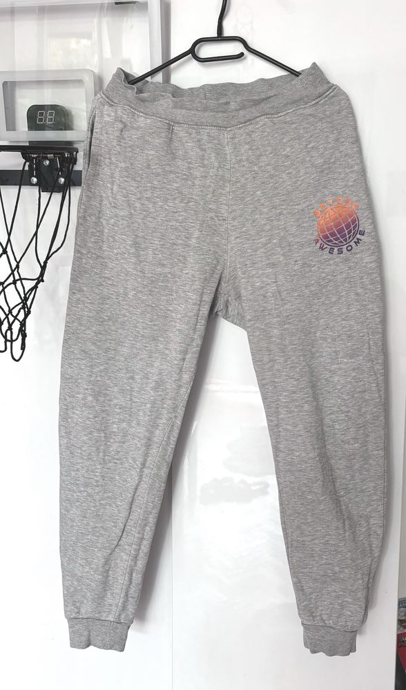 H&M spodnie dresowe joggersy r 170