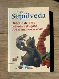 Livro História de uma gaivota e do gato que a ensinou a voar (novo)