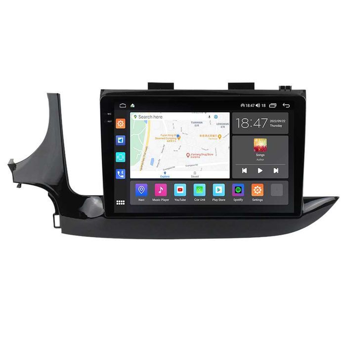 Radio Android 12 Opel Mokka X 16-19r 2GB gps wifi bluetooth