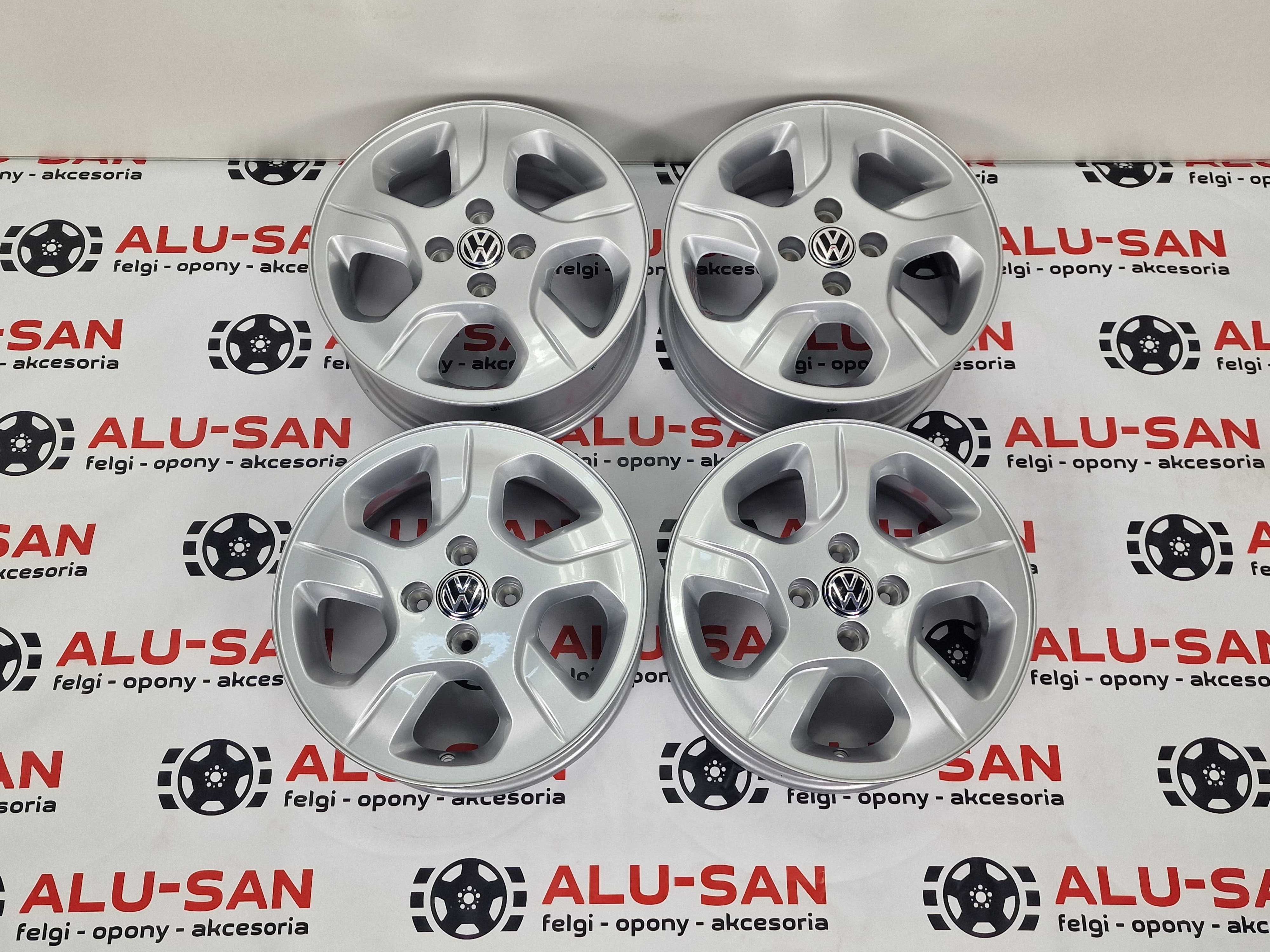 NOWE alufelgi VW 15" 4x100:Lupo. Polo. UP! - Srebrne