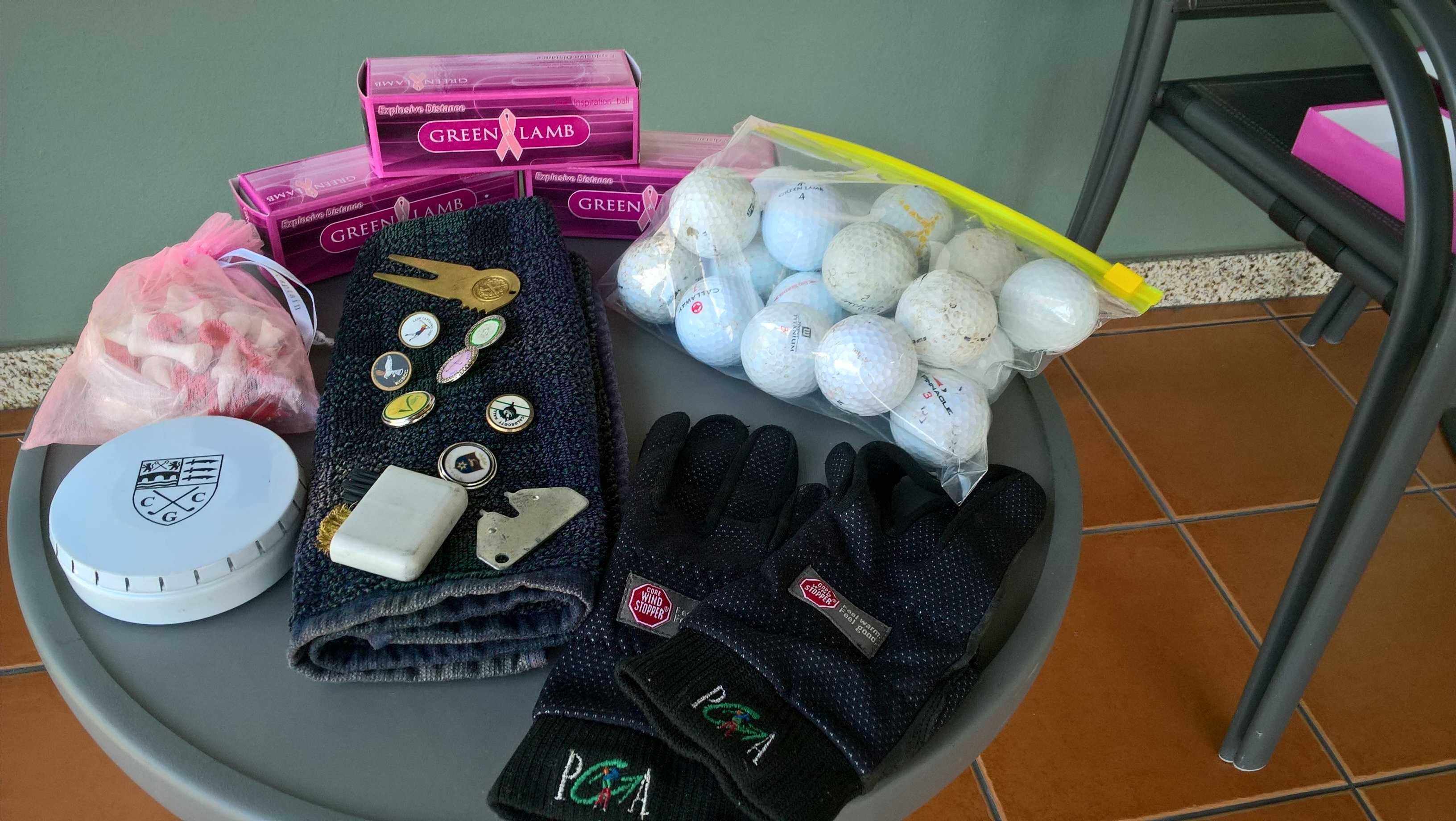 Callaway Big Bertha senhoras golfe clubes + accessorias + bolso de voo