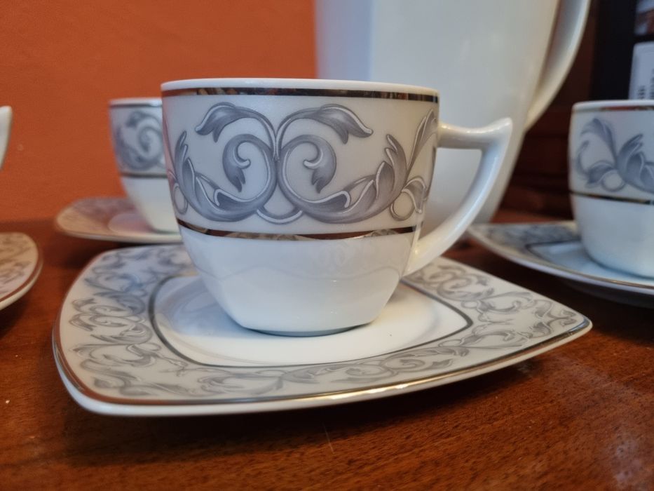 Zestaw do kawy Walbrzych Porcelana filizanki