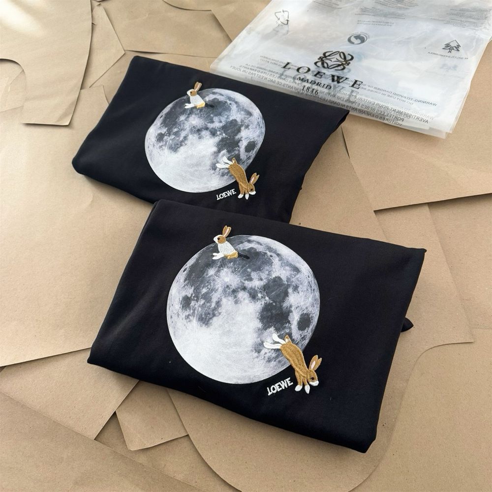 Футболка Loewe x Suna Fujita Rabbit Moon T-shirt S