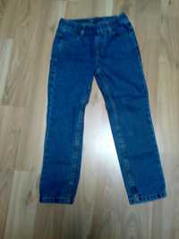 Spodnie jeansowe i kurtka na 110  zestaw nr.5