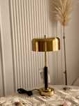 Lampa złota, glamour, dwie zarówki, Home&You