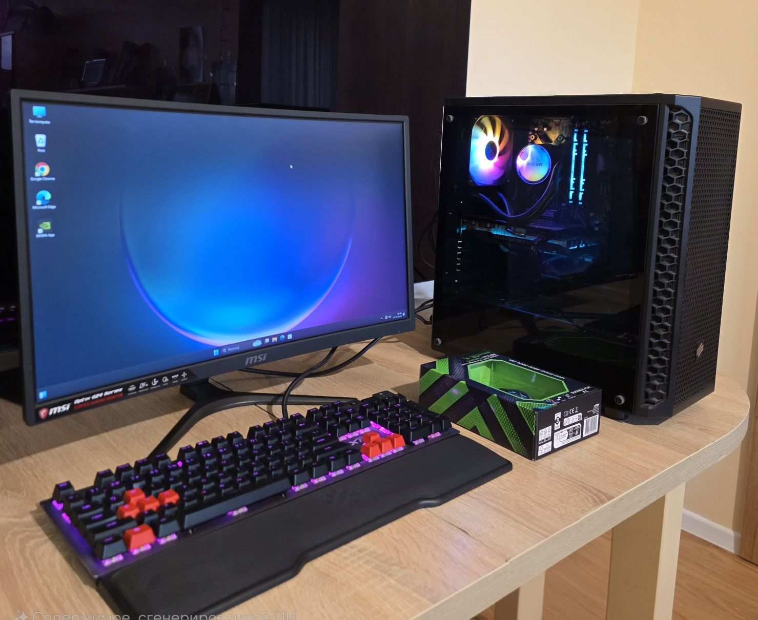 Caly zestaw,R7,GTX1660S, DDR4 16, SSD m2
