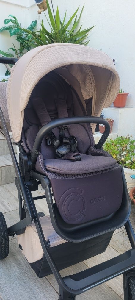 Carrinho passeio cavoe moi taupe