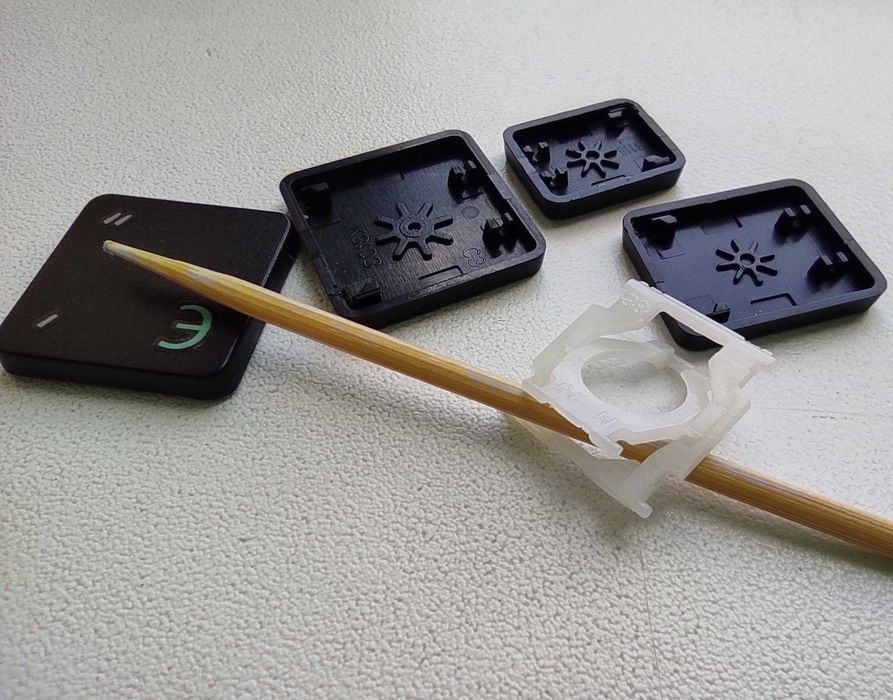 клавиши с клавиатуры от ноутбука ASUS (подходит ко многим моделям)