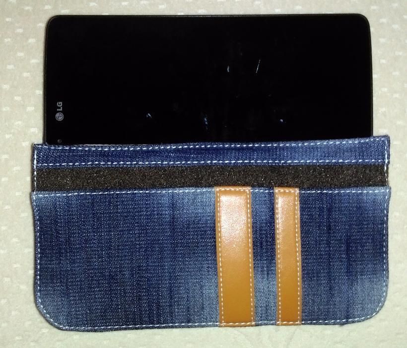 Etui pokrowiec na tablet 7" 8" NOWY nieużywany JEANS NIESPOTYKANY