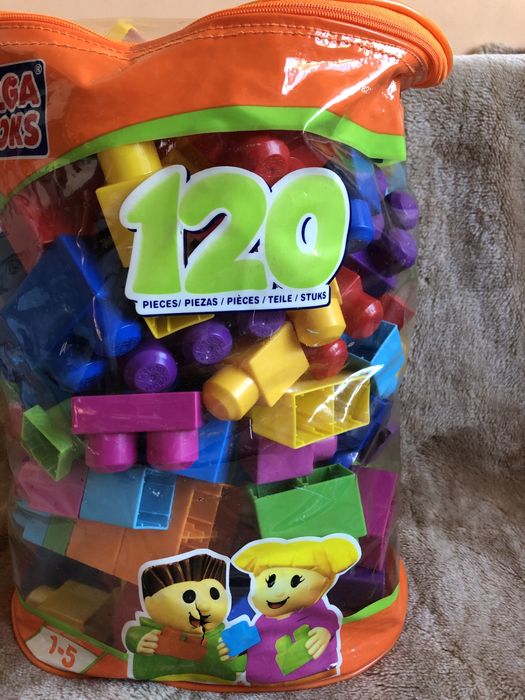 Klocki mega block 135 elementów