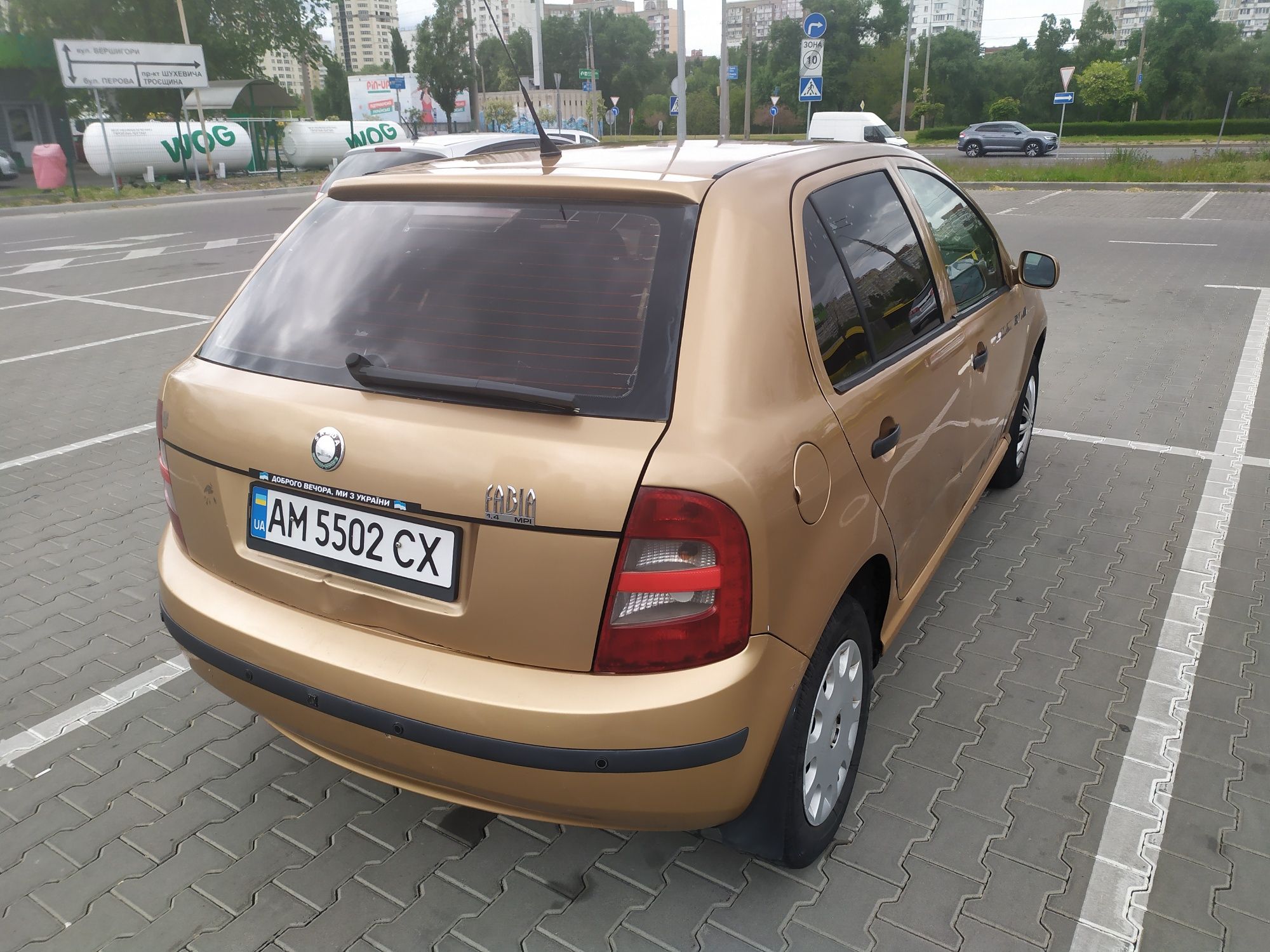 Skoda fabia 1.4 газ/бенз