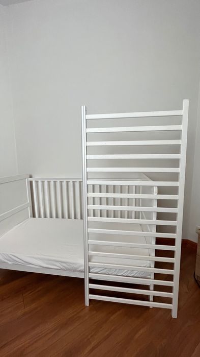 Drewniane łóżeczko dla dziecka firmy Woodies  140 x 70  świetne !