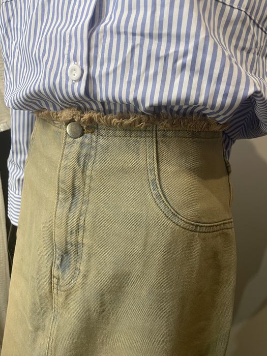 Długa spódnica jeansowa