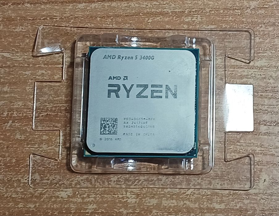 Процессор ryzen 5 3400g