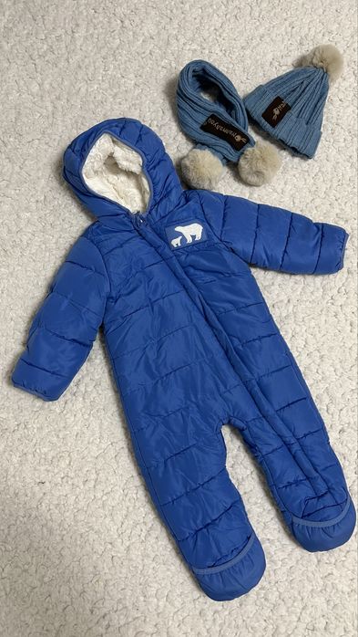 Зимовий комбінезон на хлопчика Poco Piano 74/80р