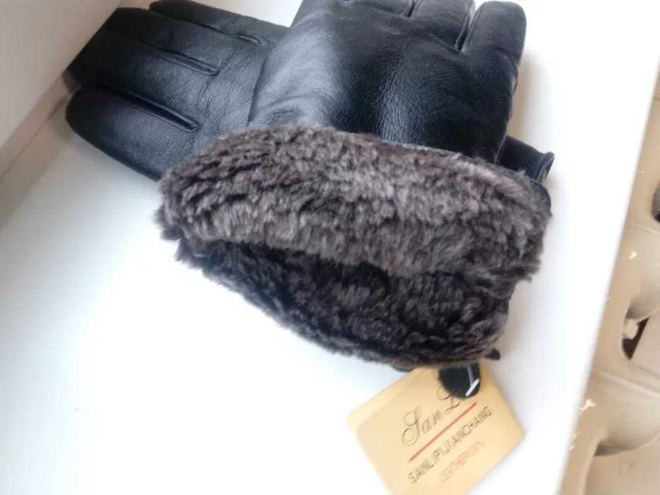 перчатки кожа теплые новые р-р 10,5