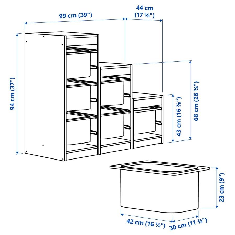 Regał trofast Ikea