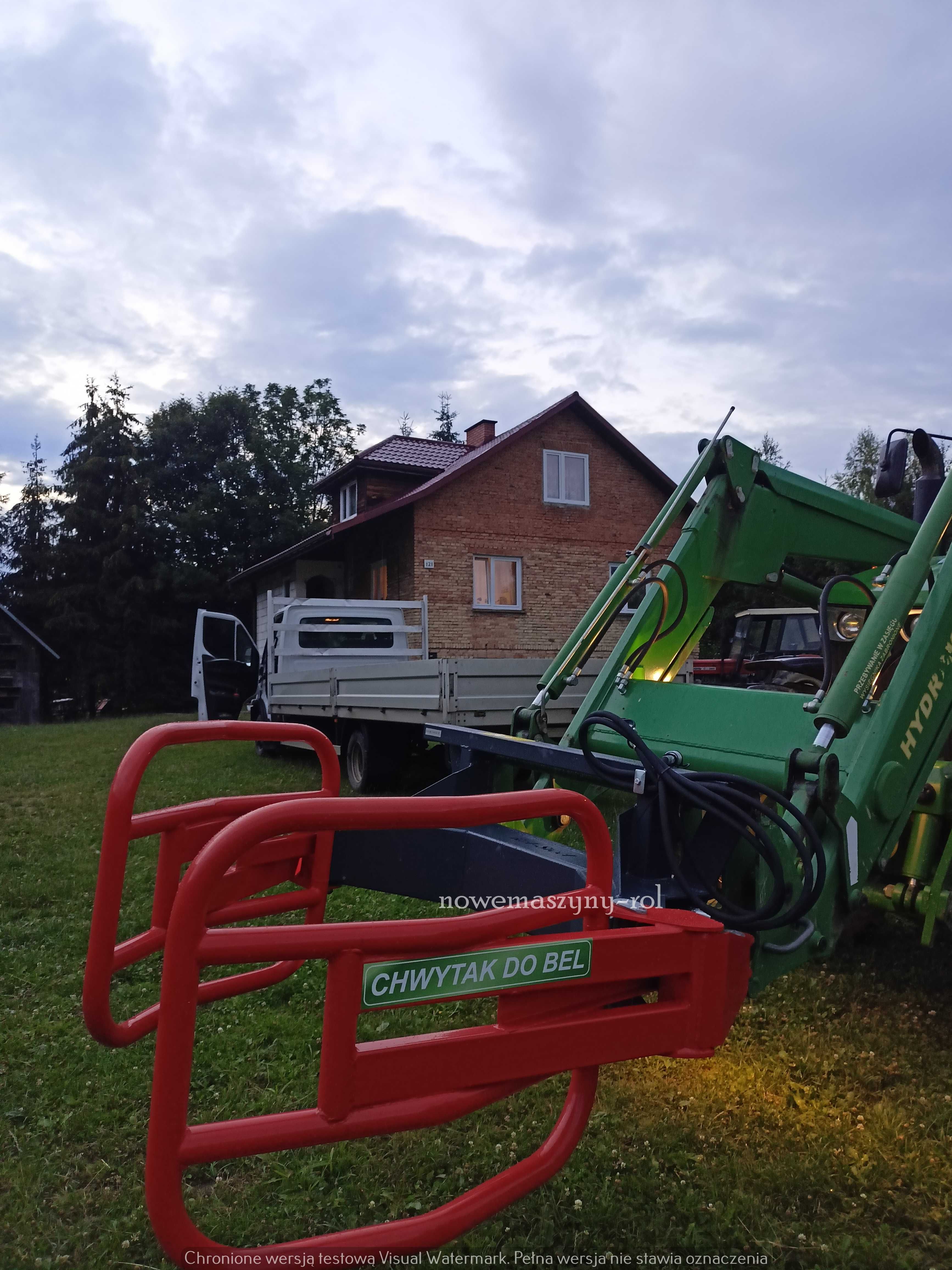 Chwytak do bel EURORAMKA solidny NOWY do tura ładowacza GWARANCJA