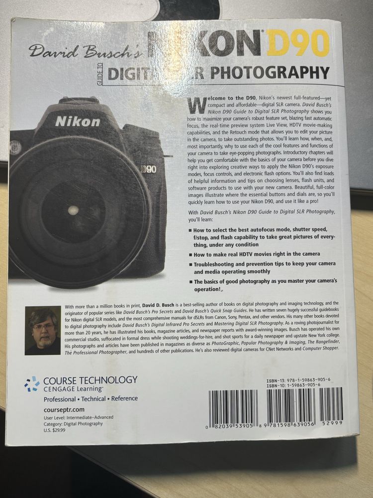 David Busch Nikon D90 Guide to Digital SLR Photography