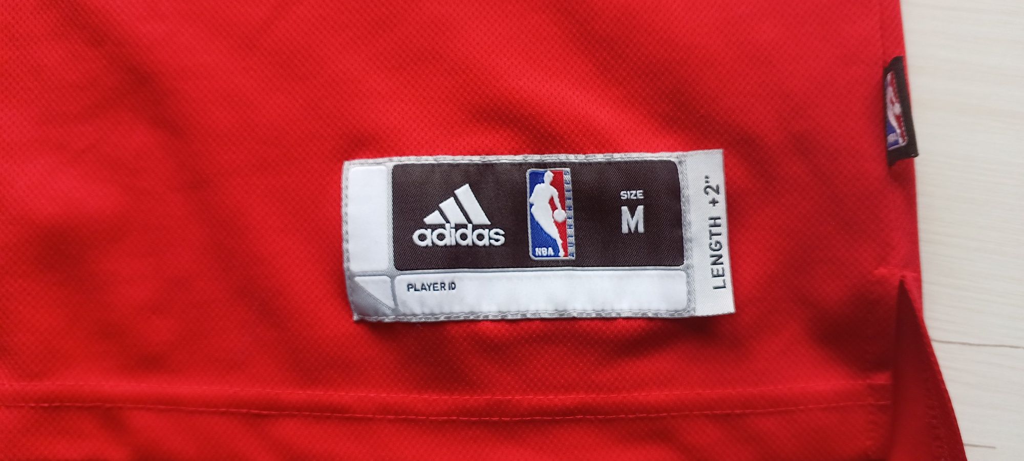 Червона баскетбольна майка Adidas Rose №1 (Деррік Роуз) команда Chicag