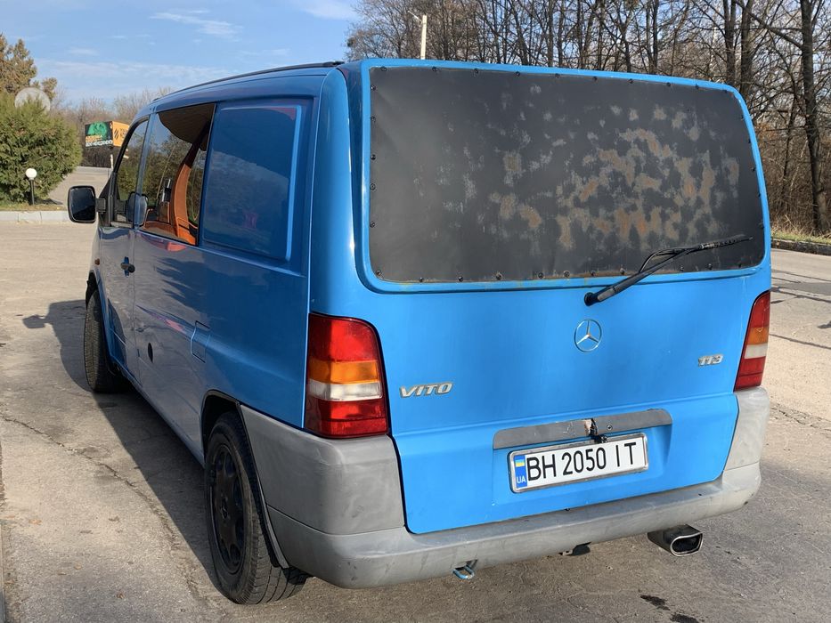 mercedes vito 2л газ бензин груз пасс