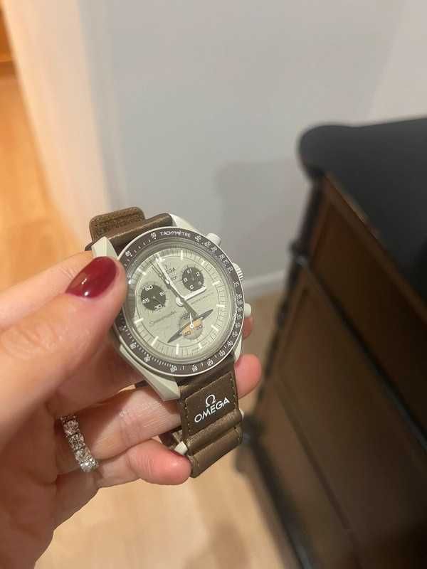 Omega x Swatch Saturn SO33T100 - Numerowana Limitacja VIP