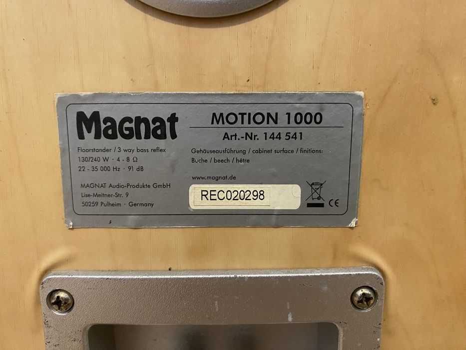 Акустика колонки Magnat Motion 1000