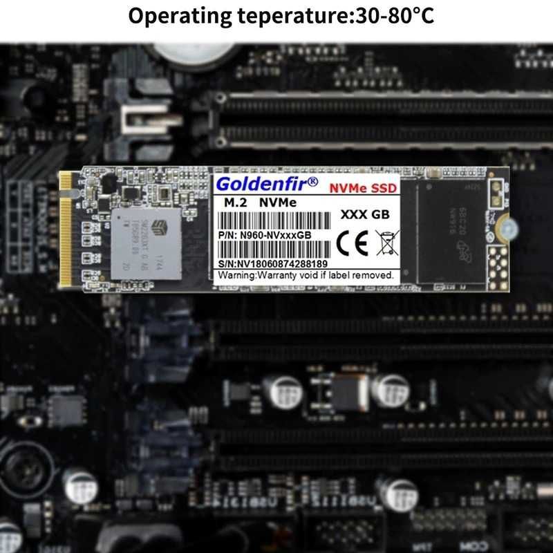 Goldenfir SSD 128 GB M.2 NVMe PCI-e