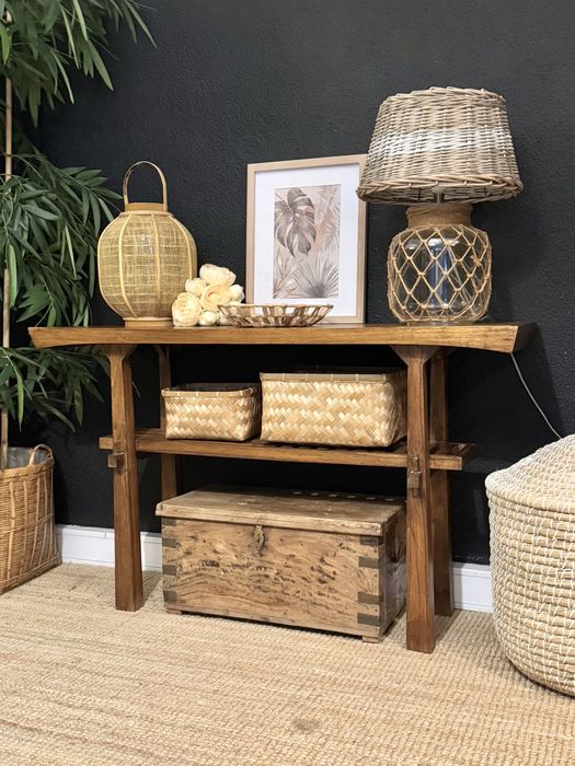 altar, aparador, consola, movel, entrada, olmo, oriental, rustico