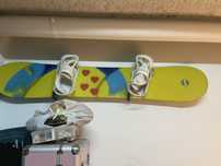 Prancha snowboard Roxi como nova
