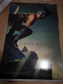 Plakat kinowy filmowy Angielski kobieta kot