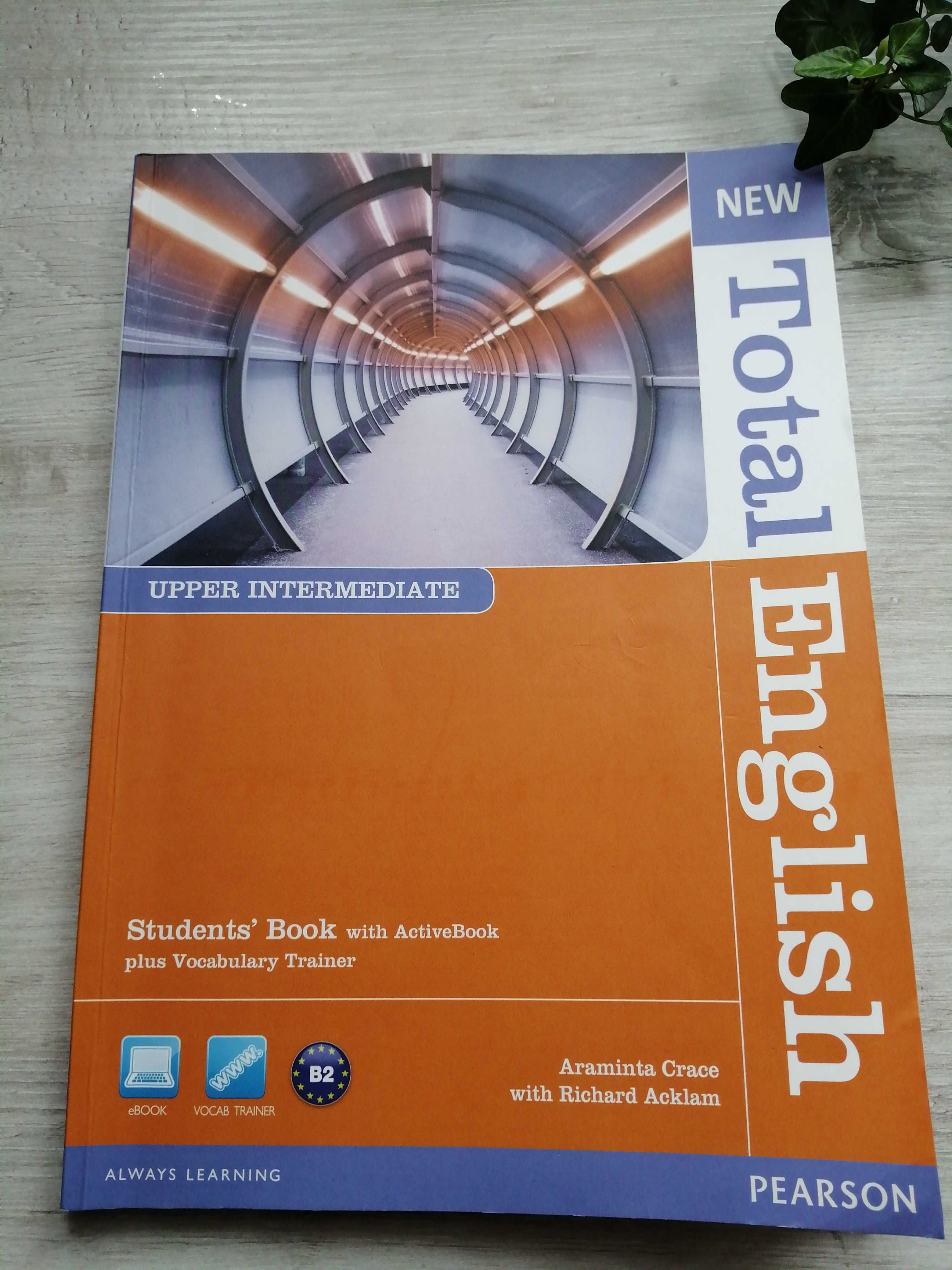 New Total English Upper Intermediate B1 B2 pearson