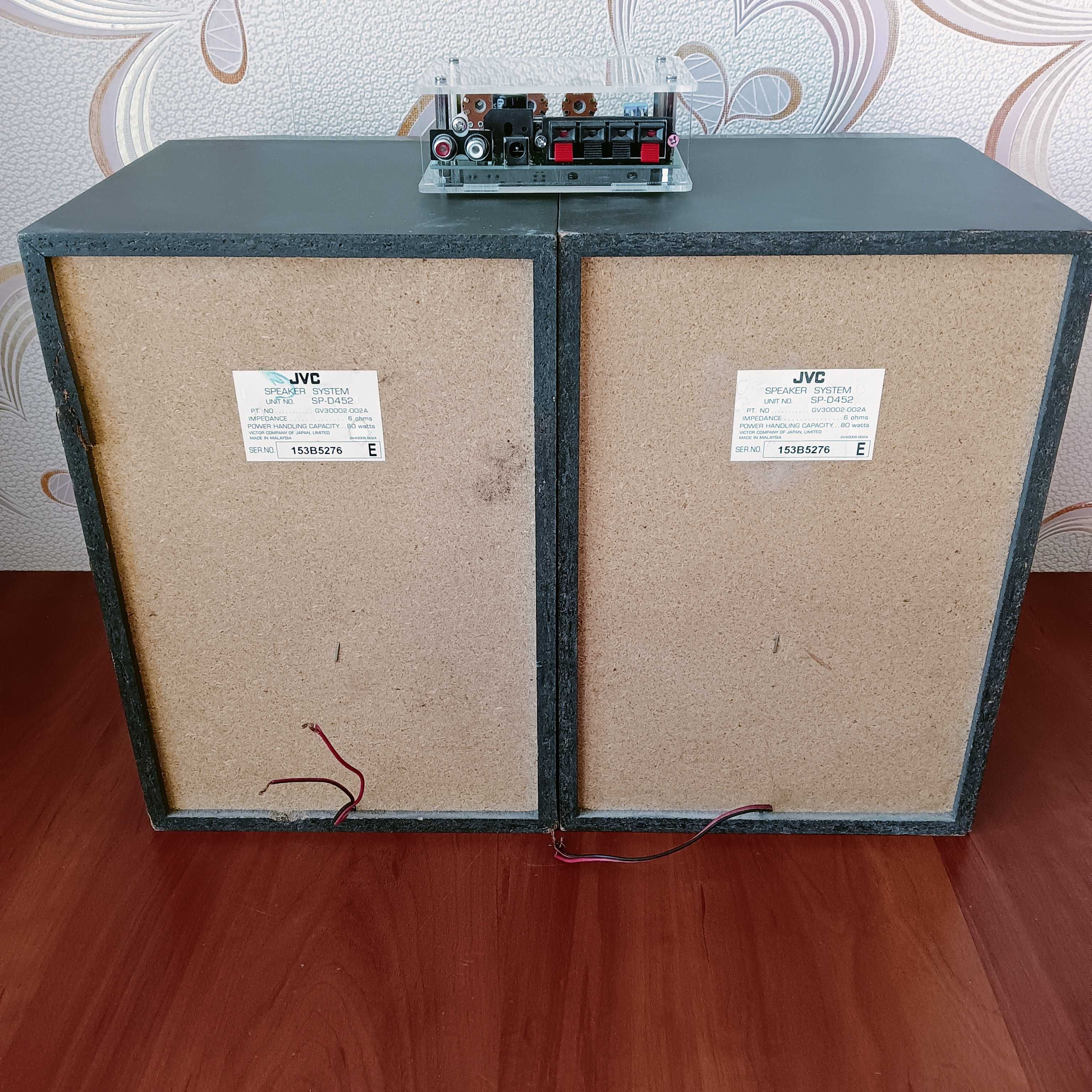 Акустична система  JBL TLX 320 MKII, JVC SP-D452.