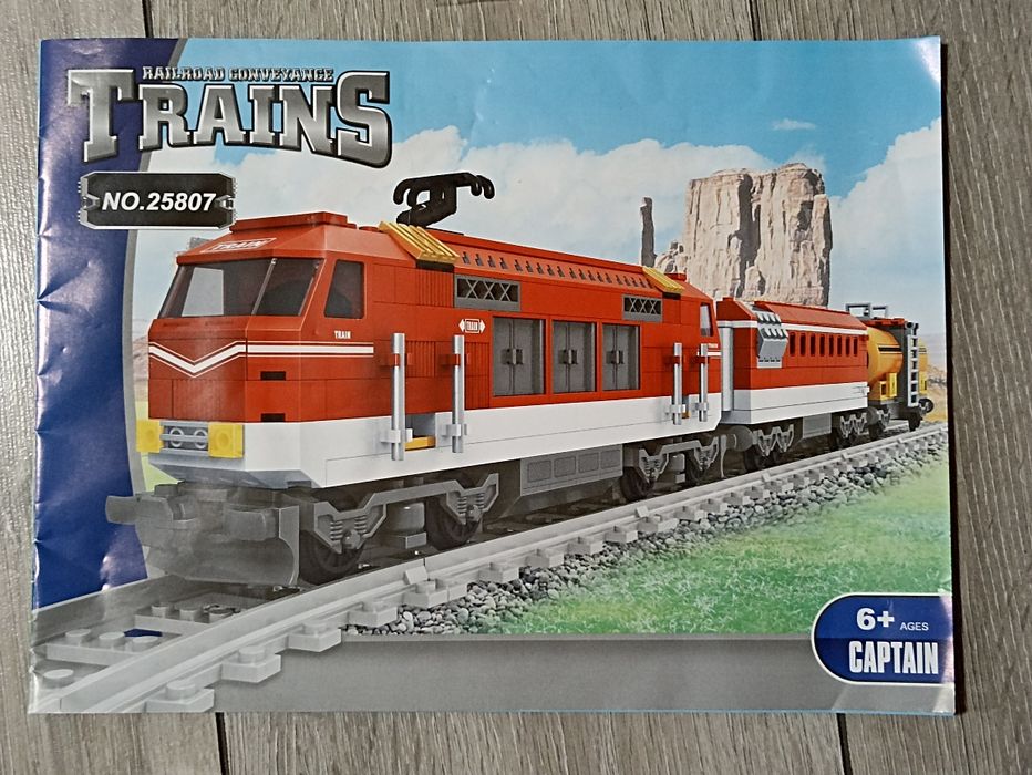 Конструктор поїзд, сумісний з Lego