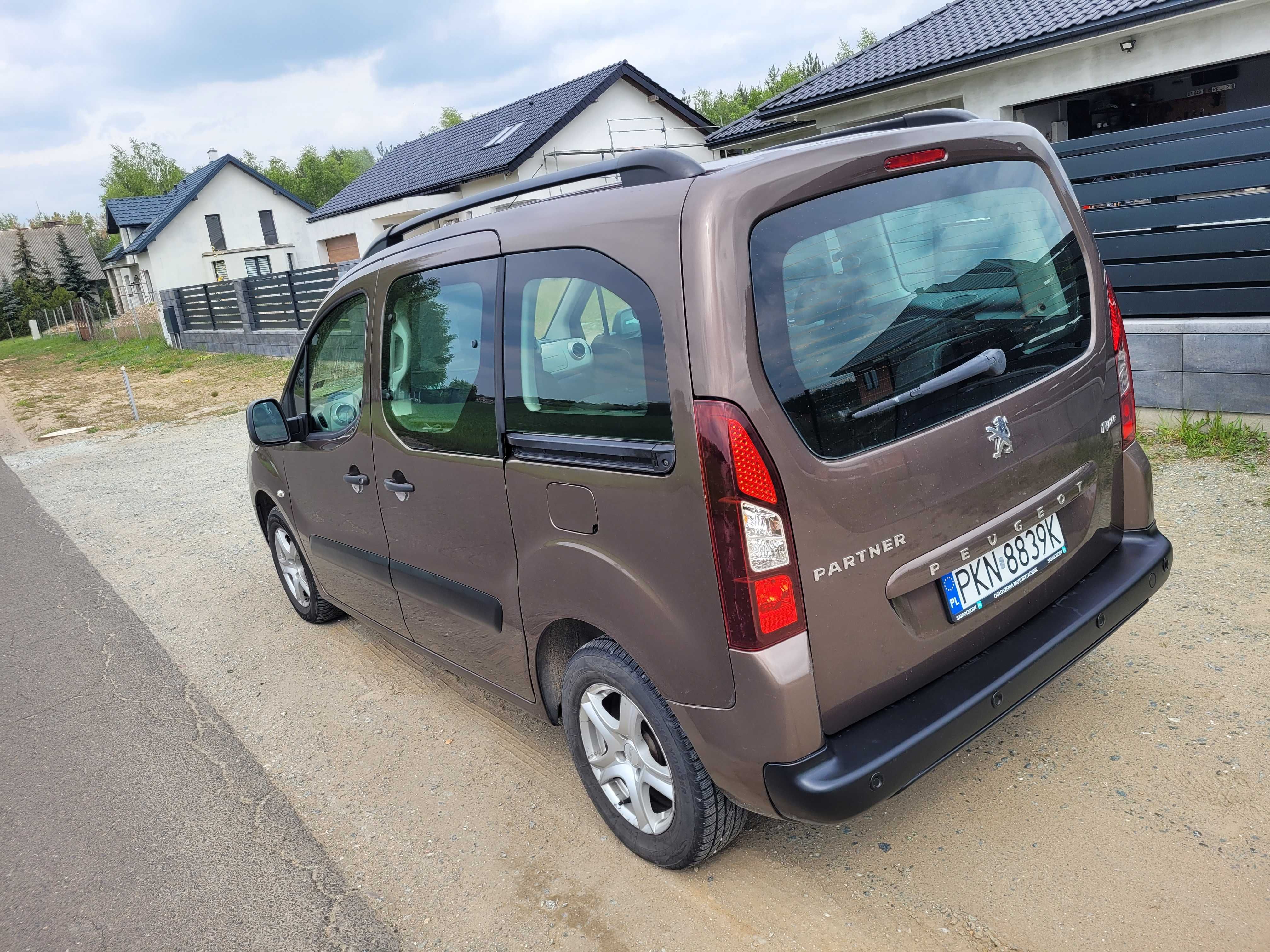 Peugeot Partner tepee jak berlingo po lifcie 2012r w automacie