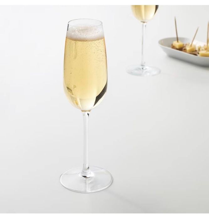 Бокали / келихи для шампанського 6шт ікеа