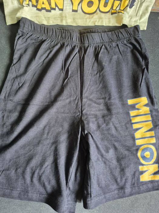 Komplet chłopięcy bluzka spodenki rozm 134 140