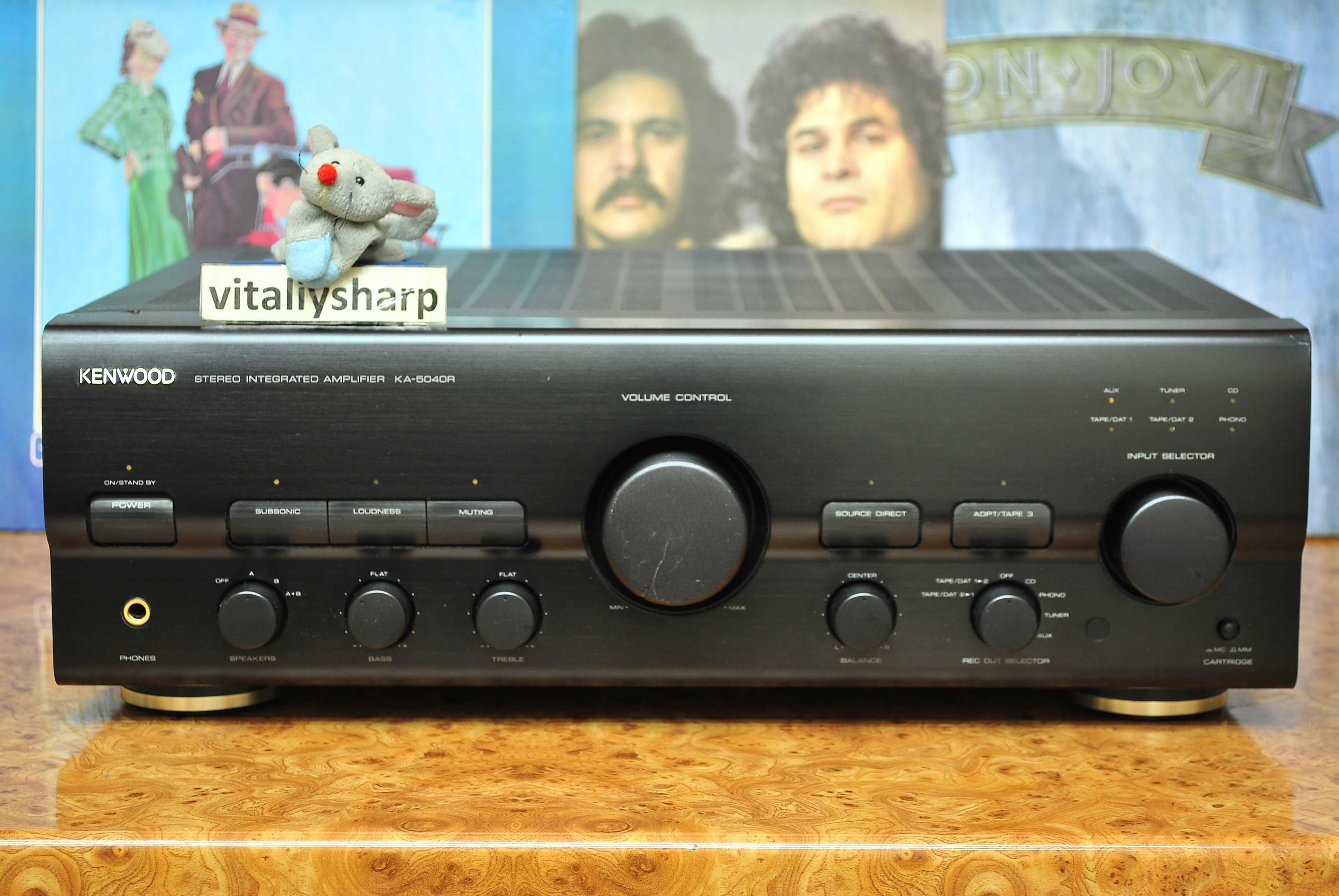 Усилитель KENWOOD KA-5040R (808) 95вт 12кг суперзвук